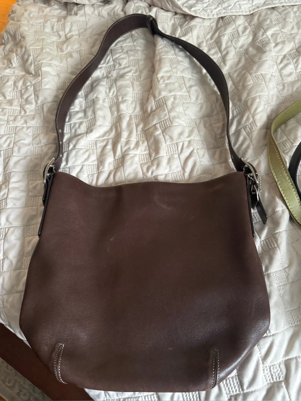 Vintage Coach Legacy Slim Hobo Brown Leather Shoulder Crossbody Bag Style